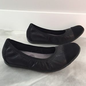 Bare Traps Memory Foam Black Ballet Flat | 8.5